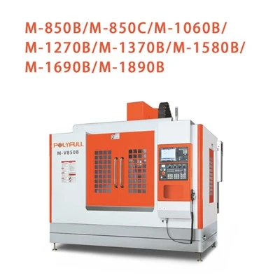 Highly rigid 3-axis vertical machining center