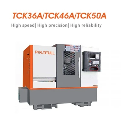 Inclined-bed line-rail CNC lathe